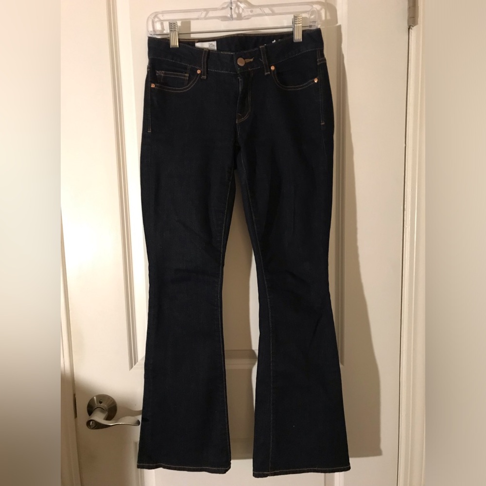 Gap 1969 Dark Blue Curvy Bootcut Jeans Size 25